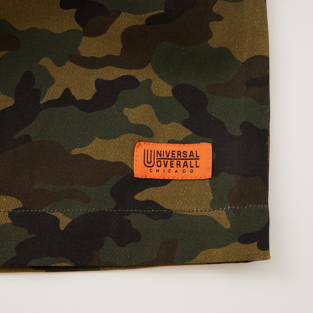 UNIVERSAL OVERALL [ユニバーサルオーバーオール] 別注 シェフショーツ [U2611657IN-JF] WOODLAND
