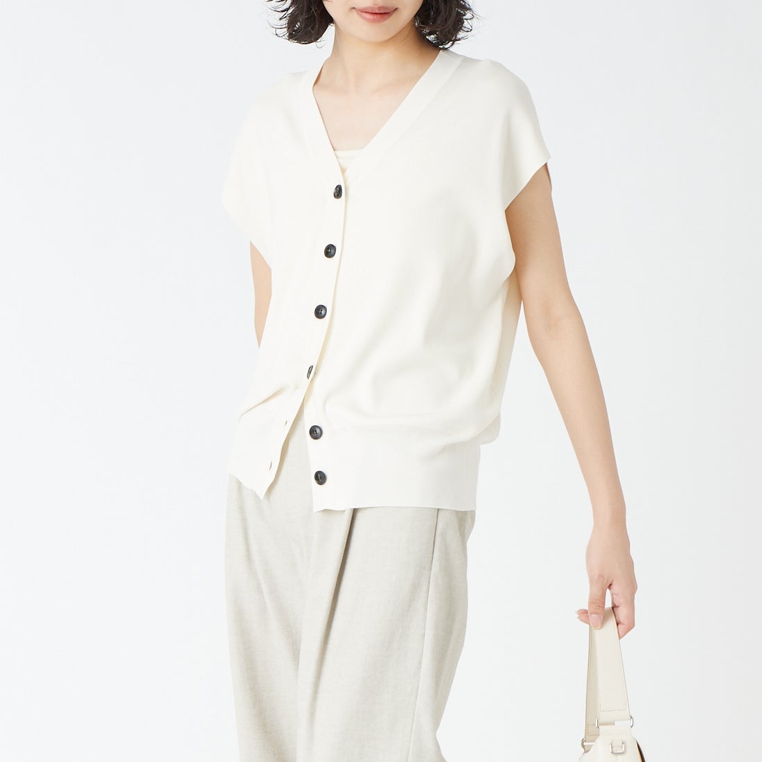 032 ｵﾌ&&モデル身長：162cm 着用サイズ：F&&