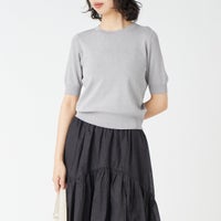 002 ﾓｸｸﾞﾚｰ&&モデル身長：162cm 着用サイズ：F&&