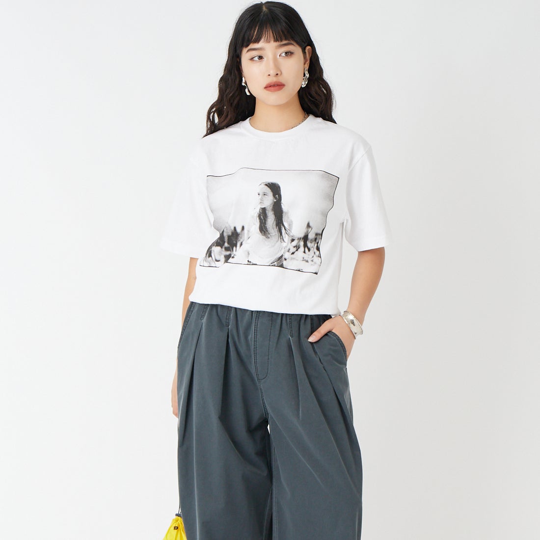 PRISCILLA&&モデル身長：162cm 着用サイズ：S&&