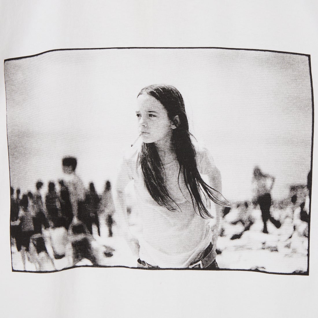 WALLA WALLA SPORT [ワラワラスポーツ] ショートスリーブ フォトプリント丸胴Tシャツ [PRINTABLE-TUBE-TEE] PRISCILLA