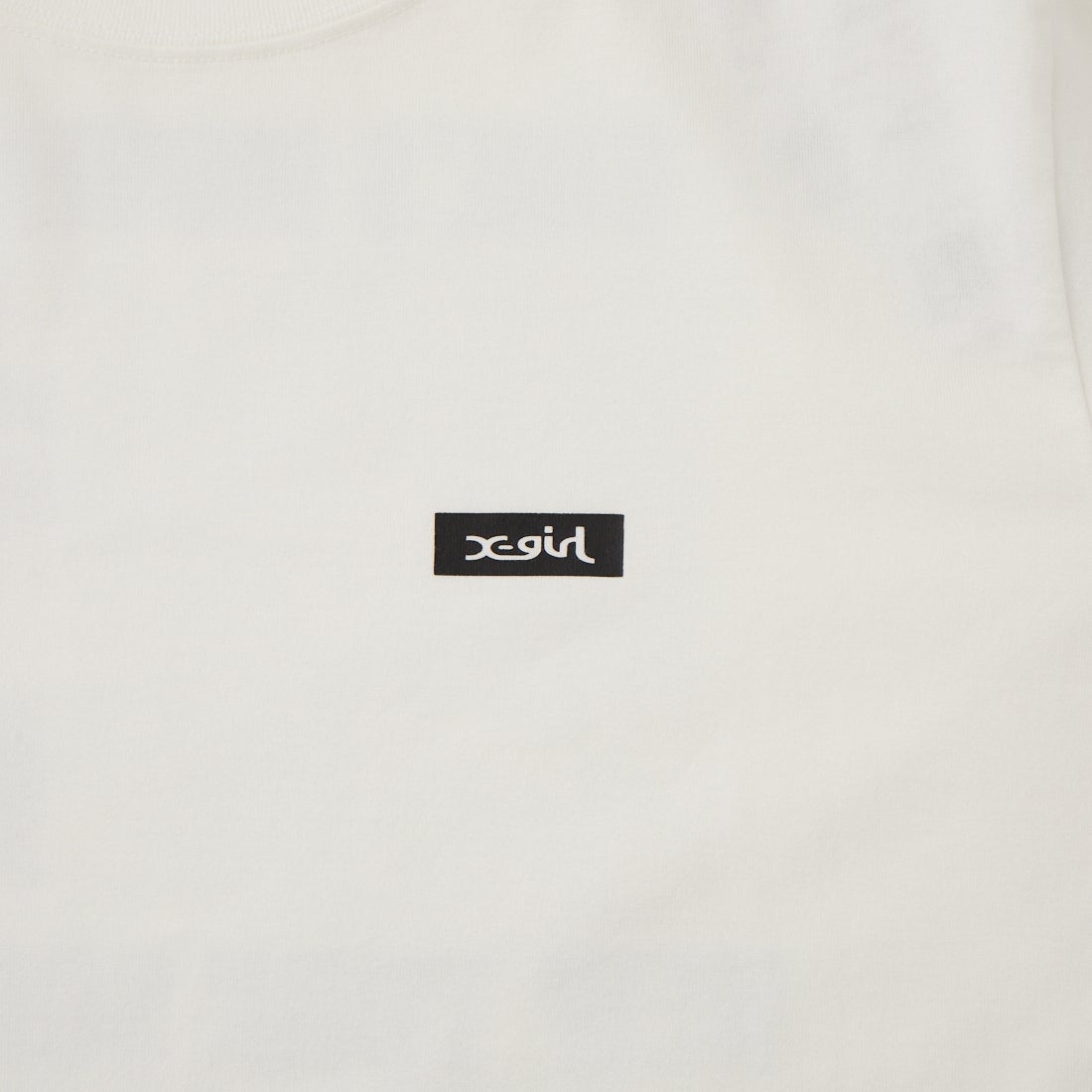 X-girl [エックスガール] ヒストリー ショートスリーブTシャツ [105262011027] WHITE