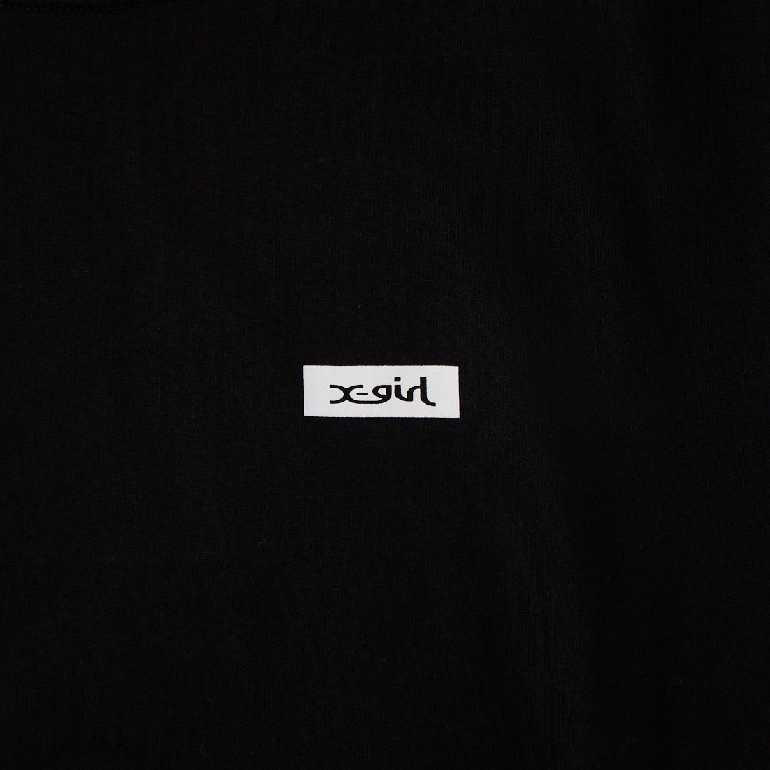 X-girl [エックスガール] ヒストリー ショートスリーブTシャツ [105262011027] BLACK