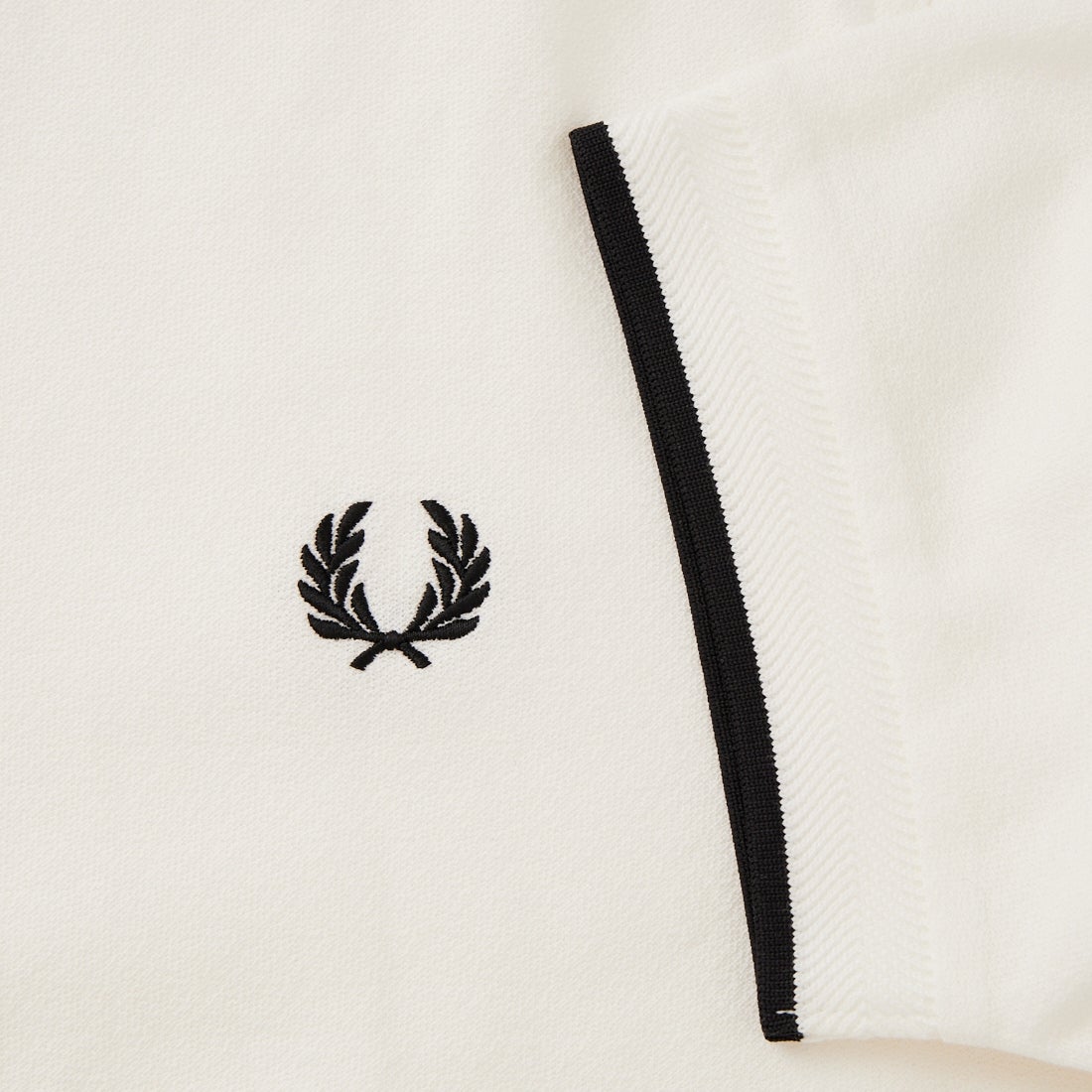 FRED PERRY [フレッドペリー] クレープピケポロシャツ [M2480] 129 SNOW W
