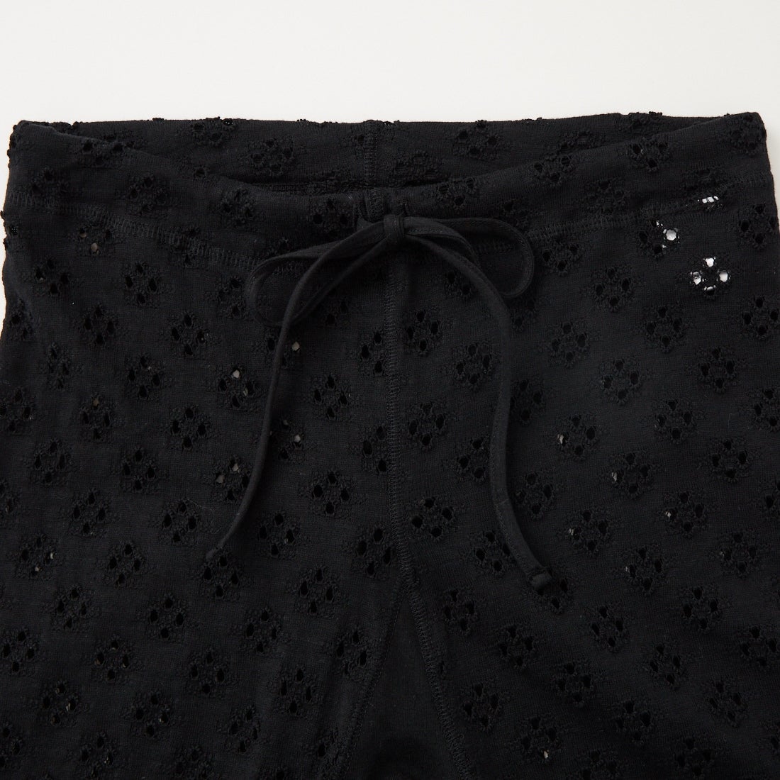 RhodolirioN [ロドリリオン] カットワークフリルパンツ [SW1069] B BLACK
