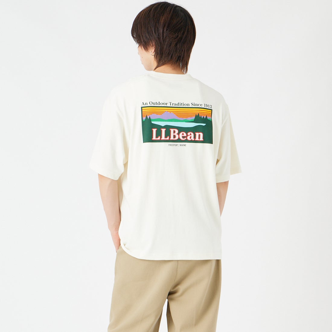 09 OFF WHT&&モデル身長：177cm 着用サイズ：M&&