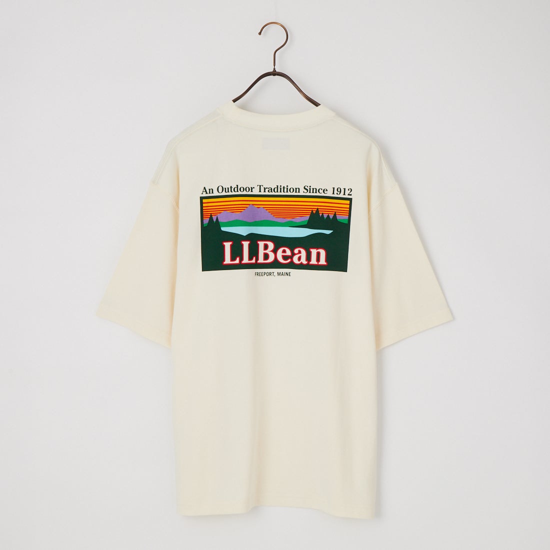 L.L.BEAN [エルエルビーン] モリルバックカタディン ショートスリーブTシャツ [6275-4043] 09 OFF WHT
