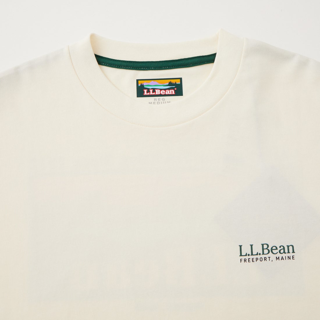 L.L.BEAN [エルエルビーン] モリルバックカタディン ショートスリーブTシャツ [6275-4043] 09 OFF WHT