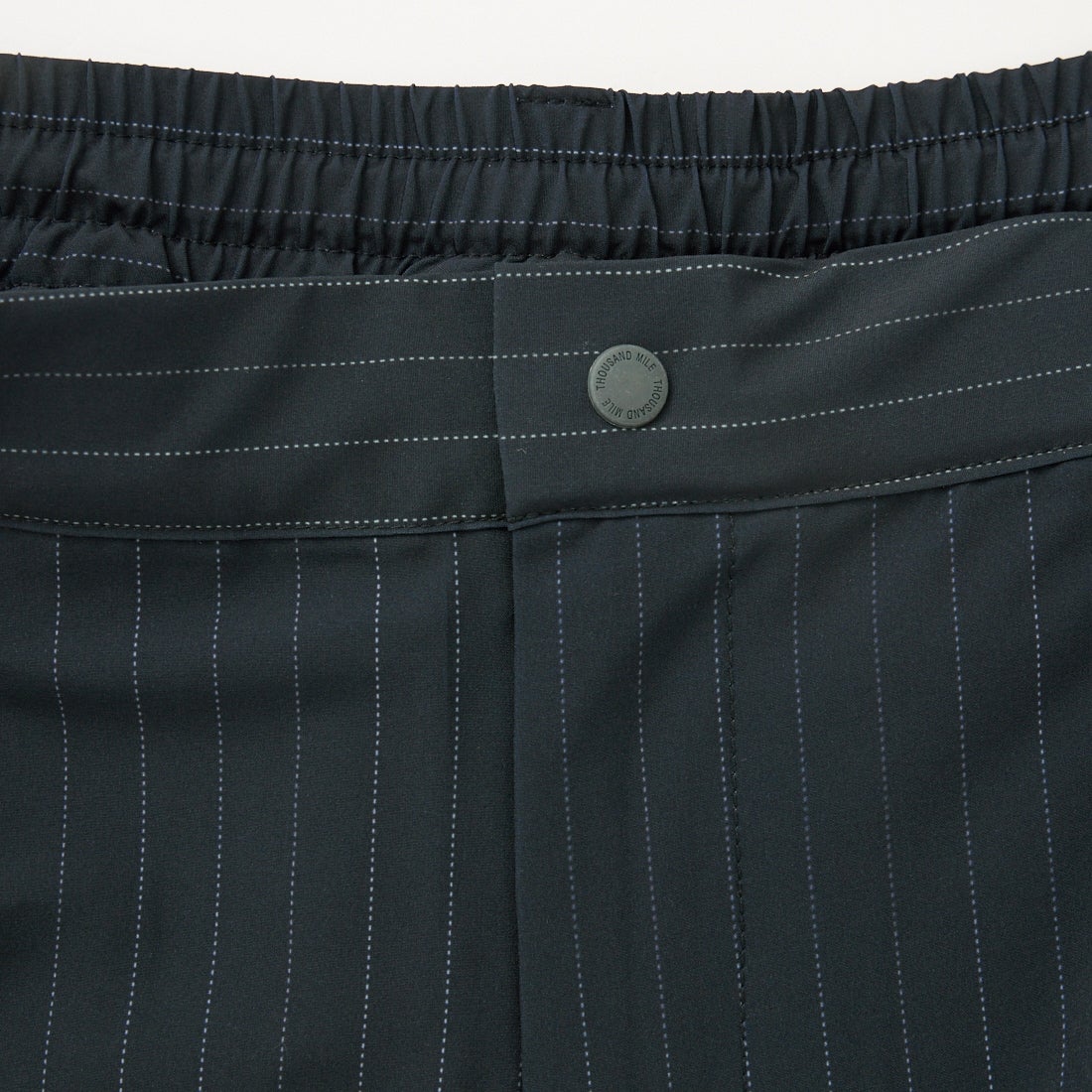 THOUSAND MILE [サウザンド マイル] ストライプ タックロングパンツ [TM261TP00921] 95 NAVY ST