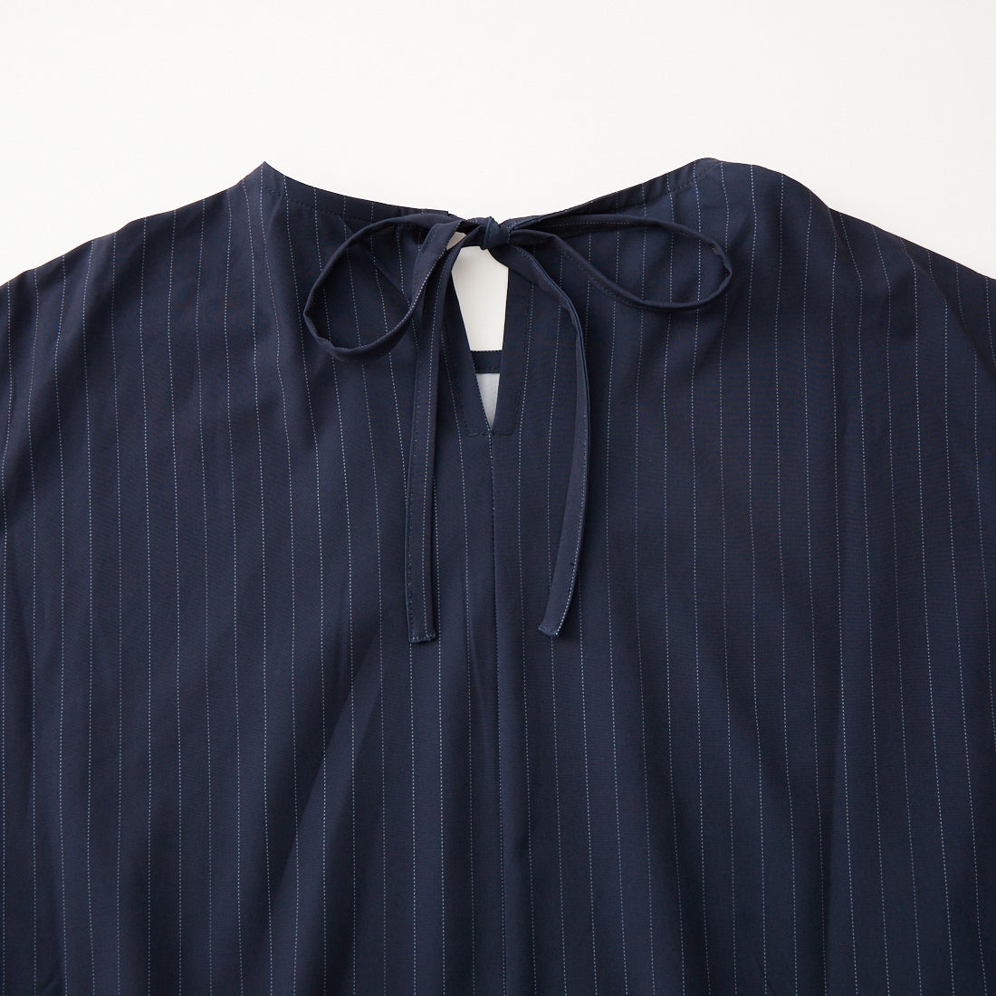 THOUSAND MILE [サウザンド マイル] フレンチスリーブ ストライプワンピース [TM261TP00942] 95 NAVY ST