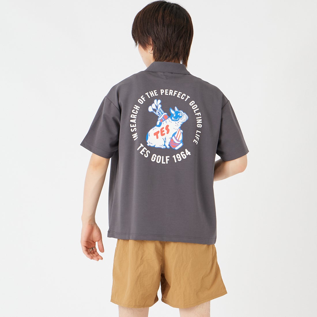 02 CHARCOA&&モデル身長：177cm 着用サイズ：M&&