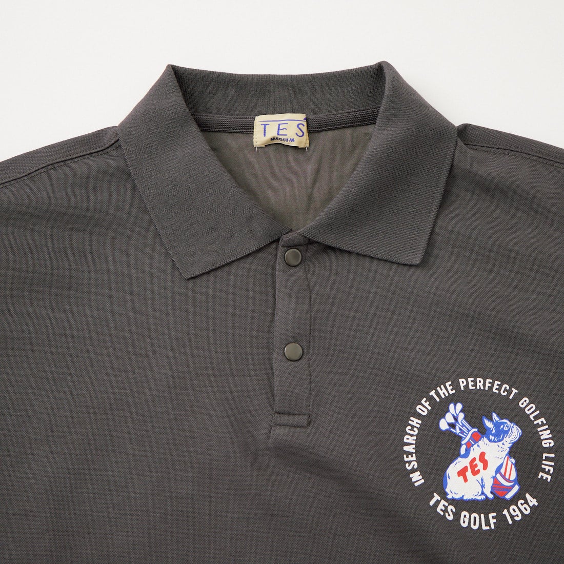 The Endless Summer [エンドレスサマー] BUHI GOLFER ビッグシルエットポロシャツ [G-26574313] 02 CHARCOA