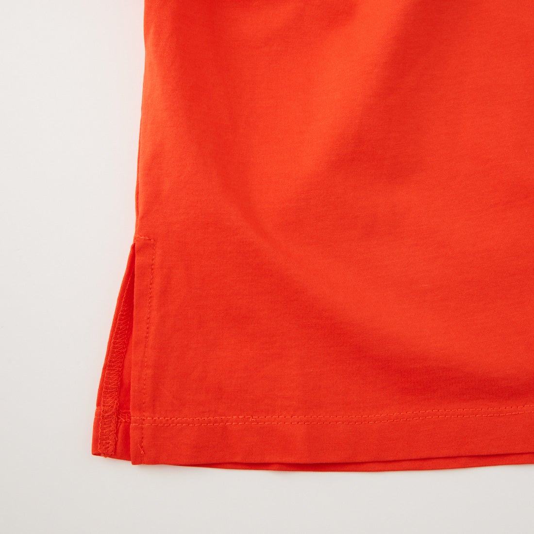 Jf Ready Made [ジェイエフレディメイド] コットンシルケット天竺 2WAY袖フリルTシャツ [736319] ｵﾚﾝｼﾞ