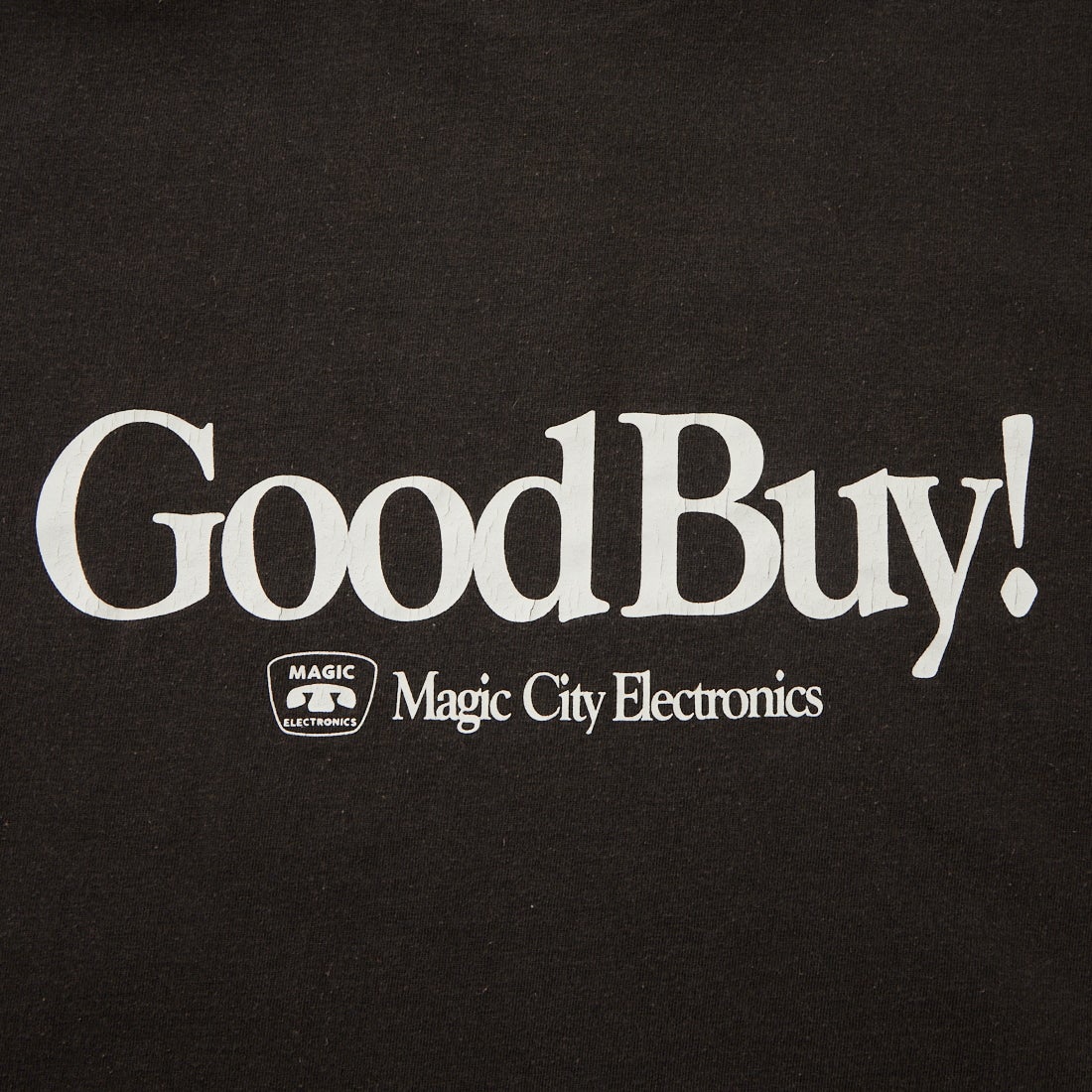 Name. [ネーム] HELLOW GOOD BUY ルーズフィットプリントTシャツ [NMCU-059] BLACK