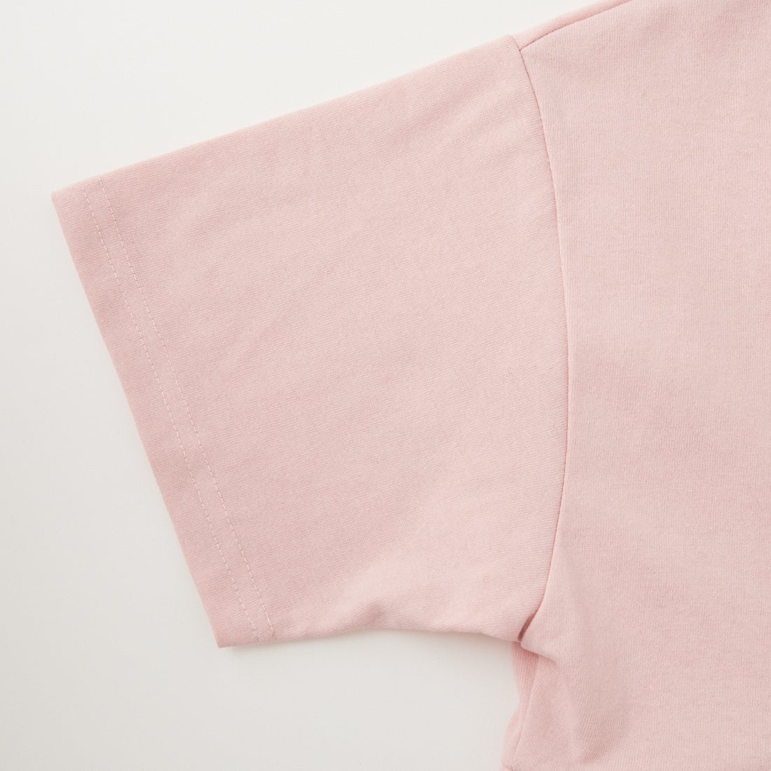 THE FOX [ザフォックス] 別注 ワンポイントロゴ ギャザー切替カットソー [JFL26SS-07-JF] PINK