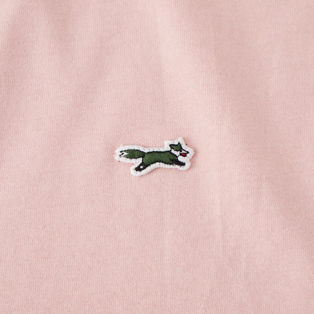 THE FOX [ザフォックス] 別注 ワンポイントロゴ ギャザー切替カットソー [JFL26SS-07-JF] PINK