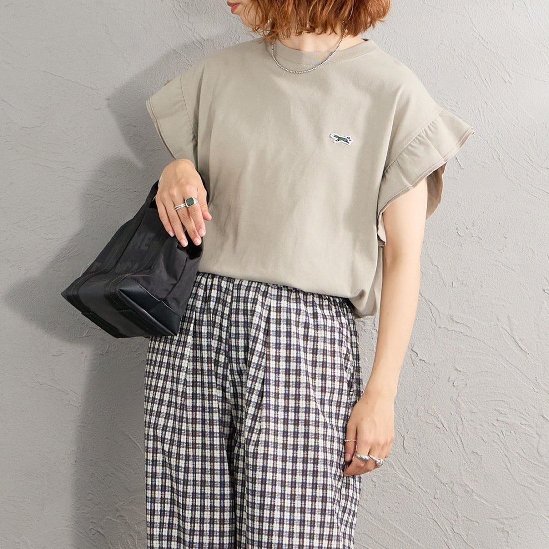 GREIGE&&モデル身長：158cm 着用サイズ：F&&