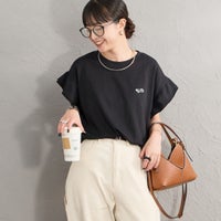 BLACK&&モデル身長：150cm 着用サイズ：F&&