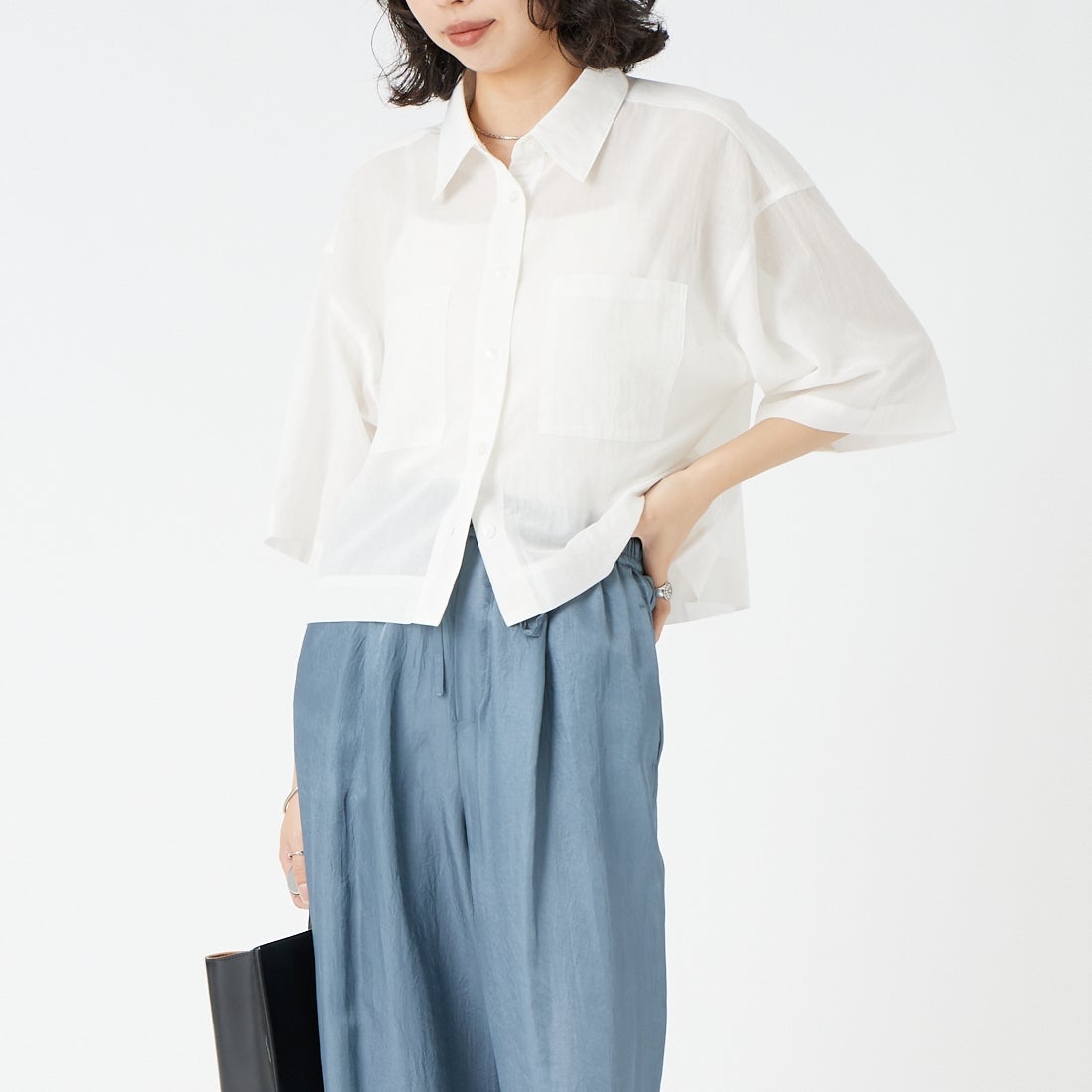 3 OFF&&モデル身長：162cm 着用サイズ：F&&