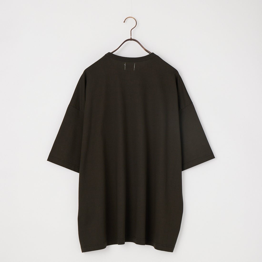 Name. [ネーム] シルケットコットンビッグTシャツ [NMCU-032] CHARCOAL