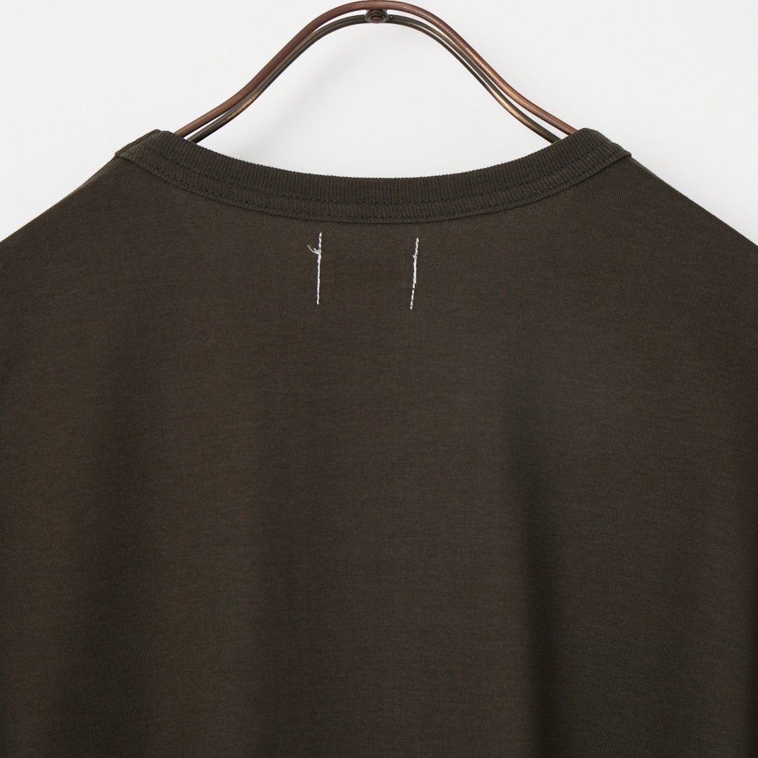 Name. [ネーム] シルケットコットンビッグTシャツ [NMCU-032] CHARCOAL