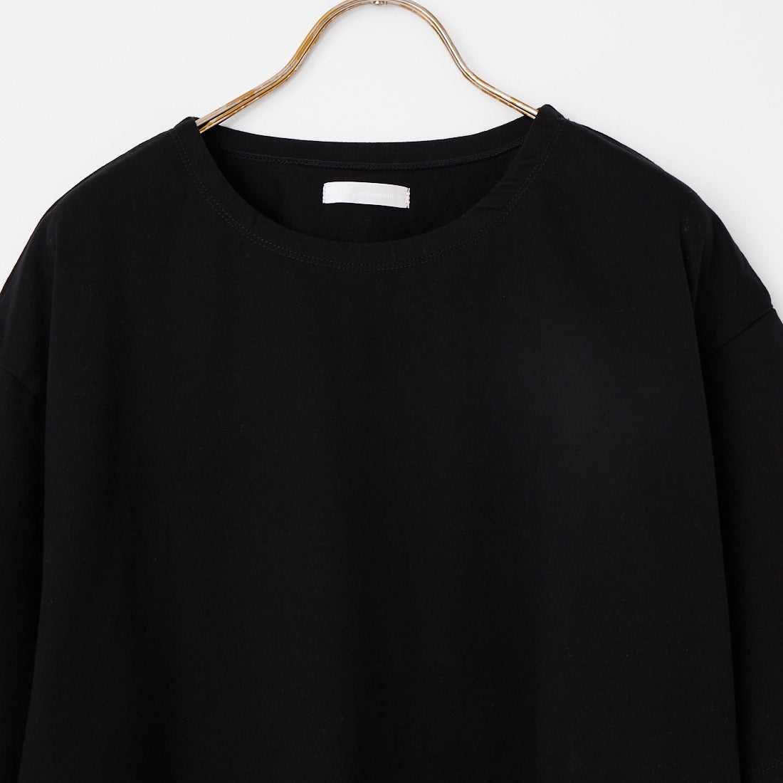 Commencement [コメンスメント] Aライン ショートスリーブTシャツ [C-327] BLACK