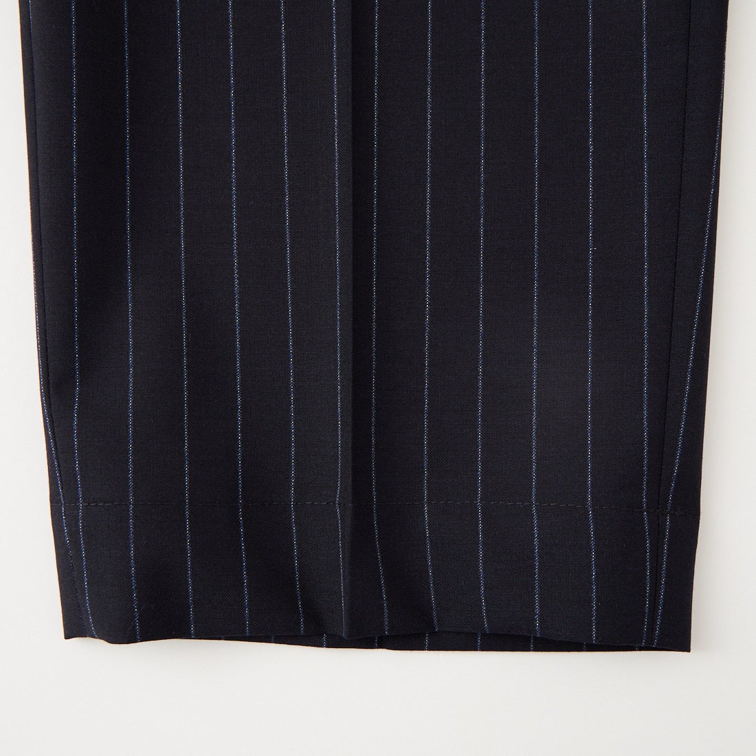 GAMBERT [ギャンバート] ストライプトロピカルウールトラウザーズ [GB261ST11041] 79 NAVY