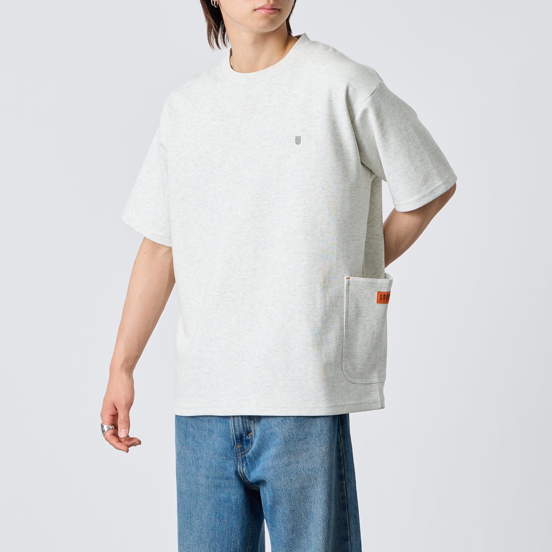 ASH&&モデル身長：177cm 着用サイズ：M&&