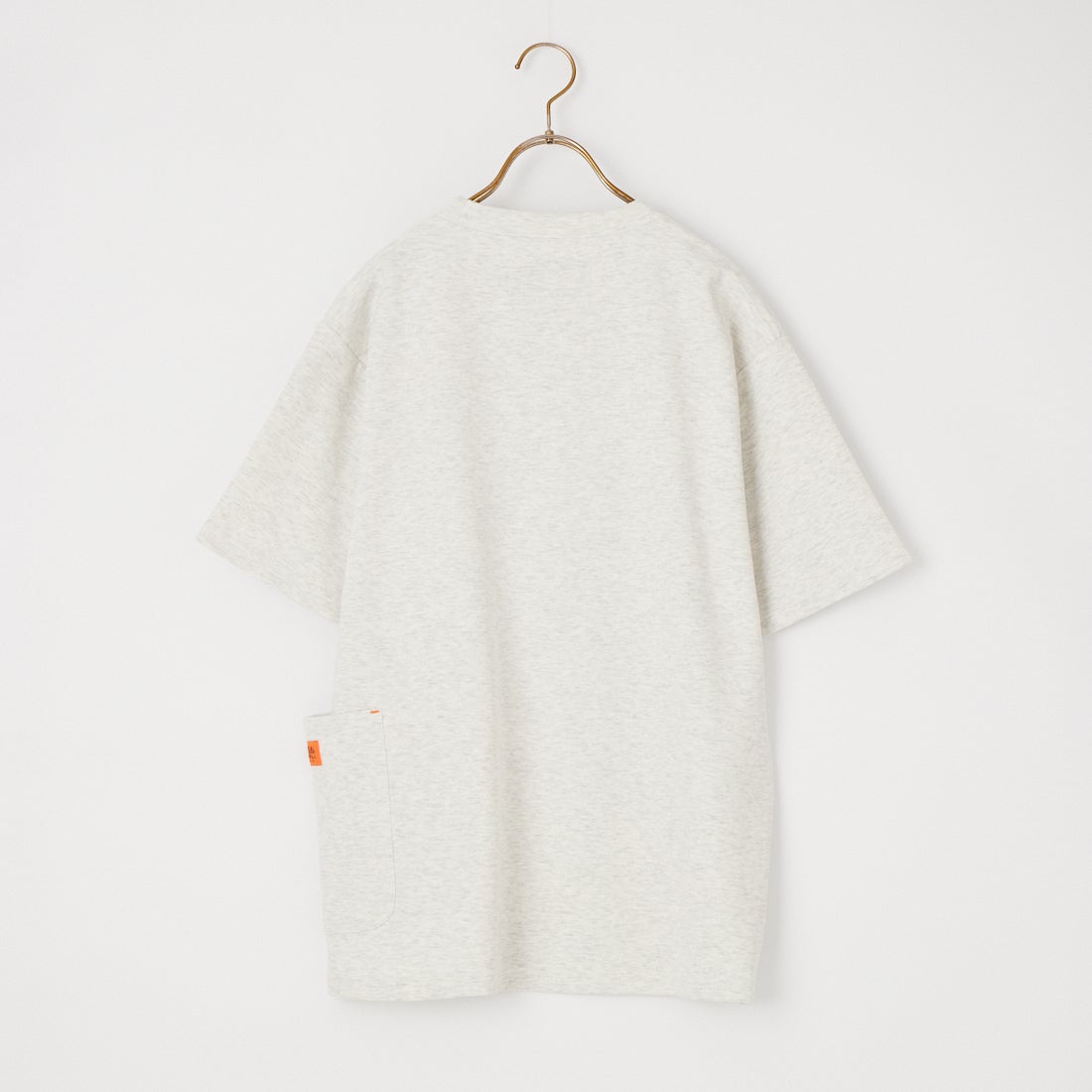 UNIVERSAL OVERALL [ユニバーサルオーバーオール] 別注 ポンチカバーオールTシャツ [U2611279IN-JF] ASH