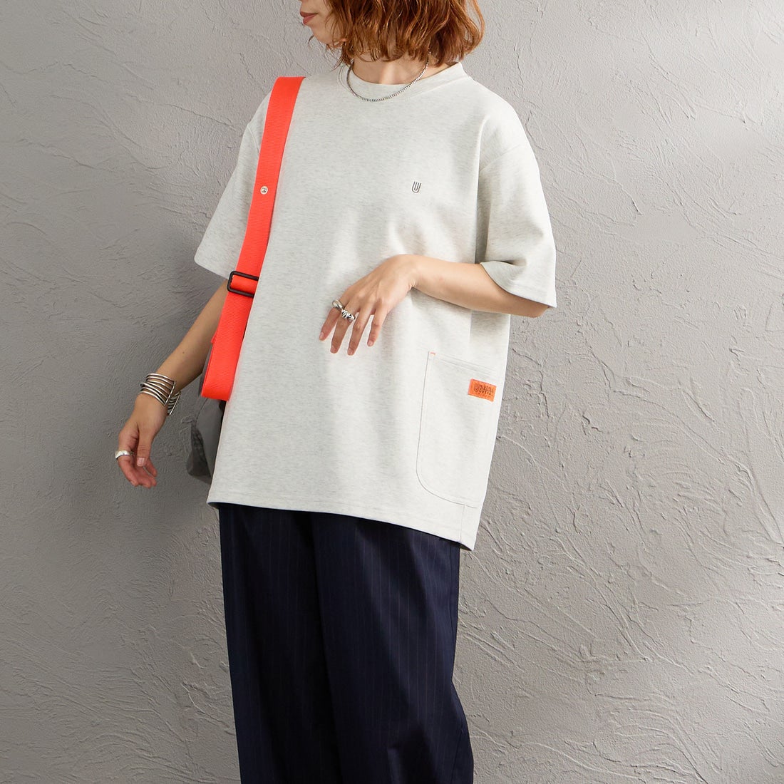 ASH&&モデル身長：158cm 着用サイズ：S&&