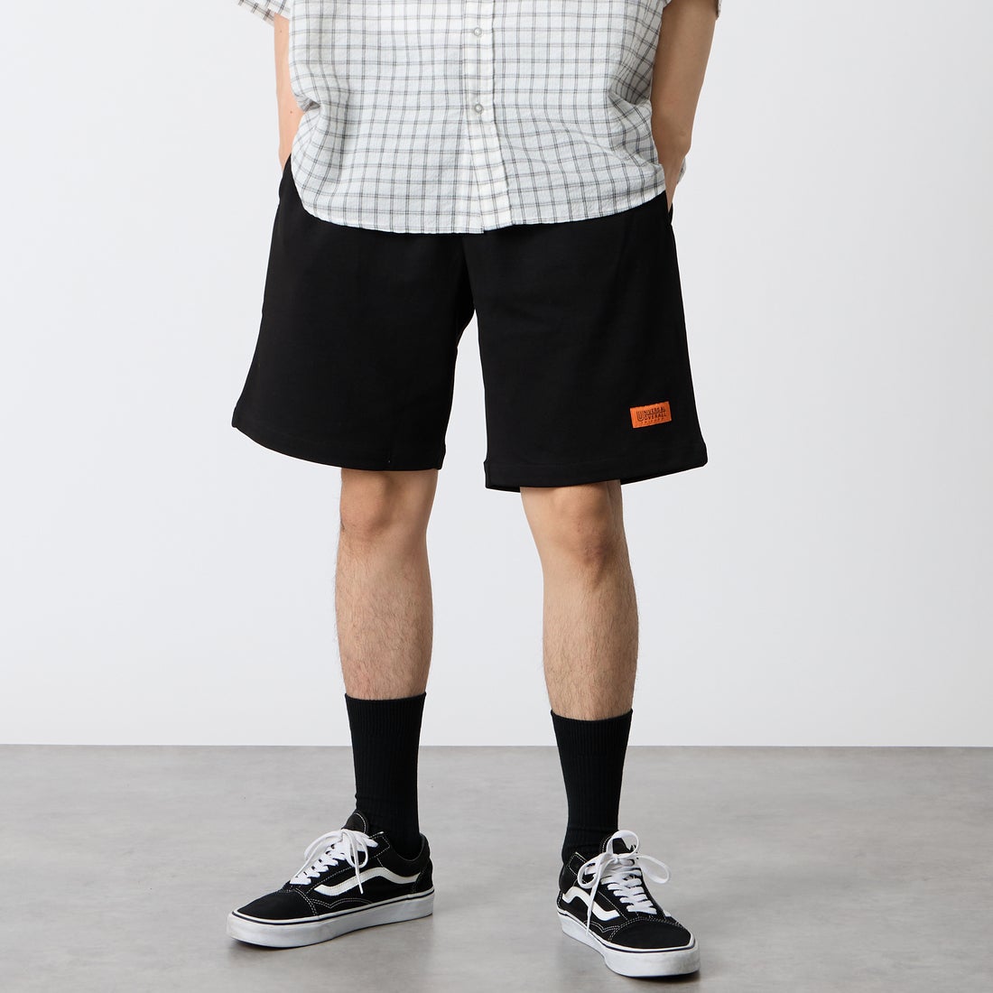 BLACK&&モデル身長：177cm 着用サイズ：M&&