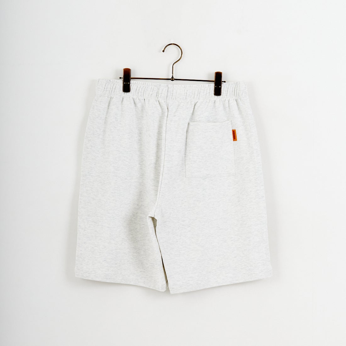 UNIVERSAL OVERALL [ユニバーサルオーバーオール] 別注 ワンポイントロゴ ポンチショートパンツ [U2611661IN-JF] ASH