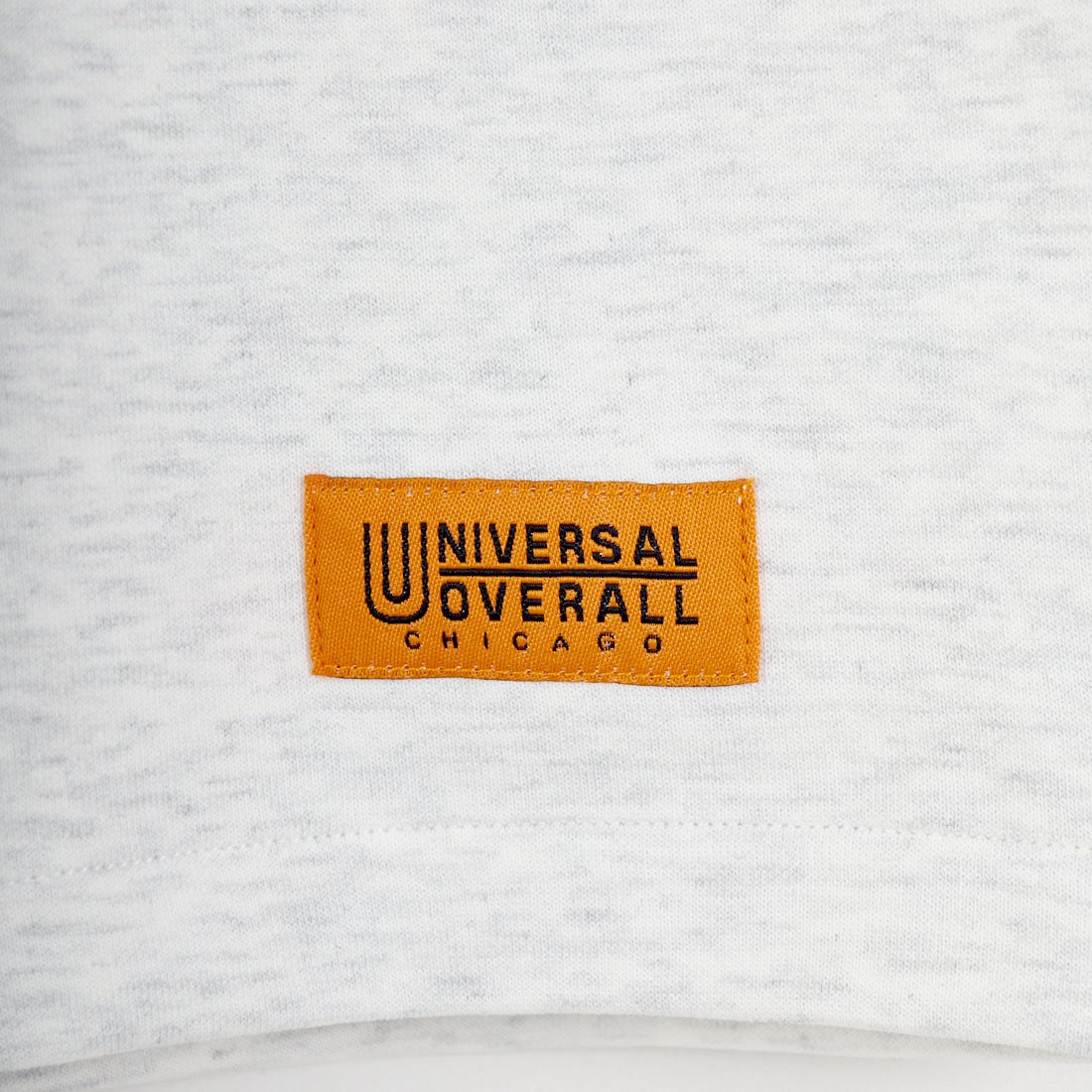 UNIVERSAL OVERALL [ユニバーサルオーバーオール] 別注 ワンポイントロゴ ポンチショートパンツ [U2611661IN-JF] ASH