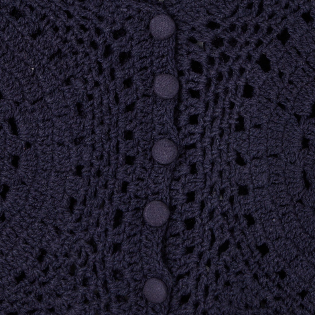 Jeans Factory Clothes [ジーンズファクトリークローズ] クロシェレースベスト [12636-PF] NAVY