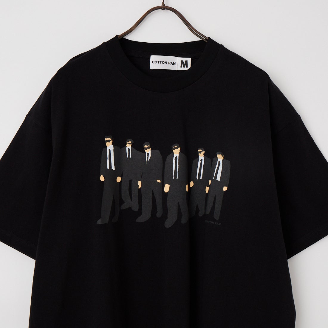COTTON PAN [コットンパン] DOG ショートスリーブTシャツ [DOGS] BLACK