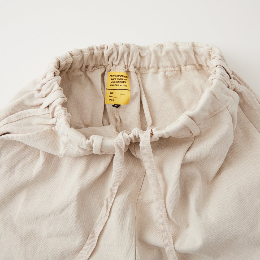 Jeans Factory Clothes [ジーンズファクトリークローズ] 16/2 タックスウェットパンツ [2621-418IN] GREIGE