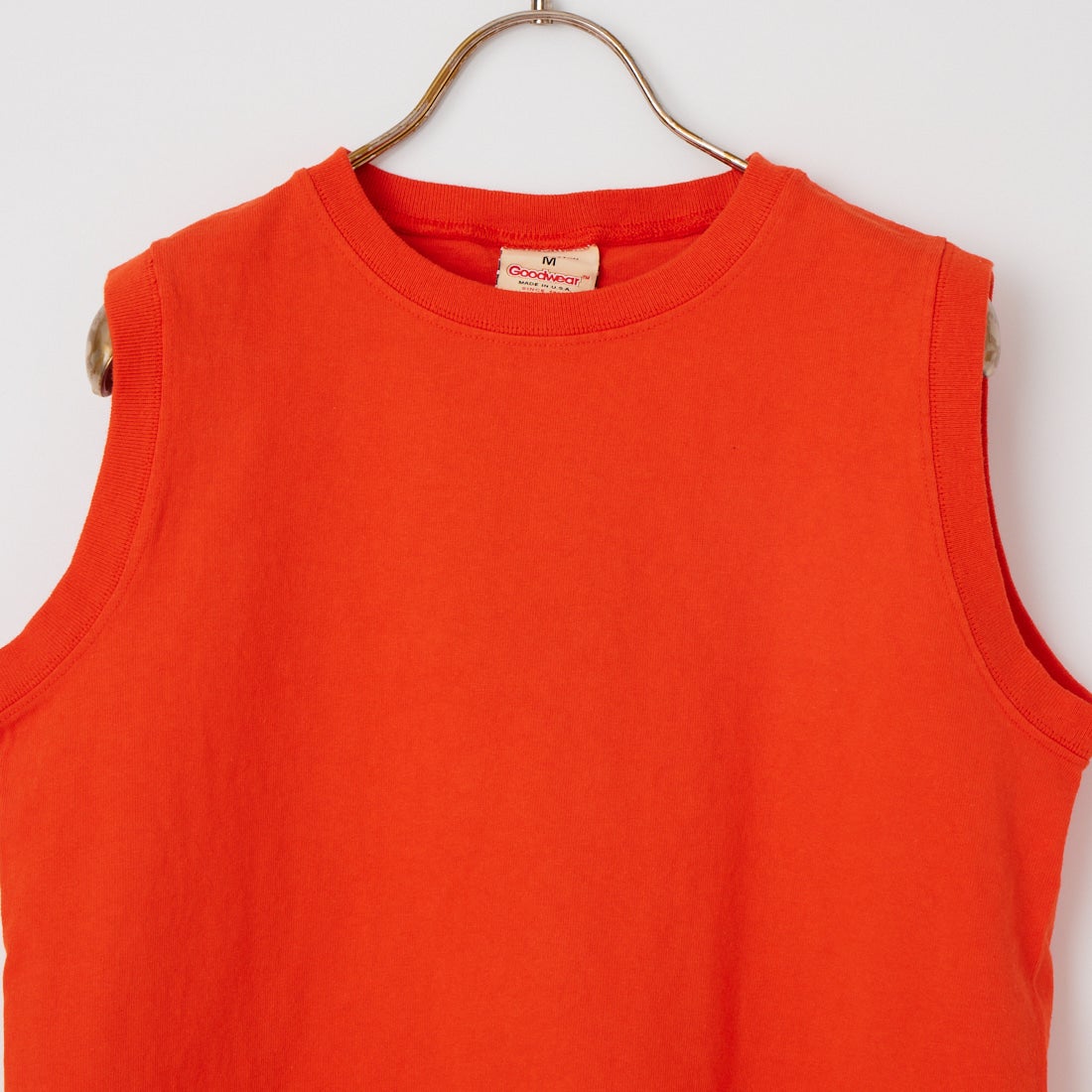 Goodwear [グッドウェア] スリーブレストップス [SLEEVELESS-TOP] ORANGE PEE