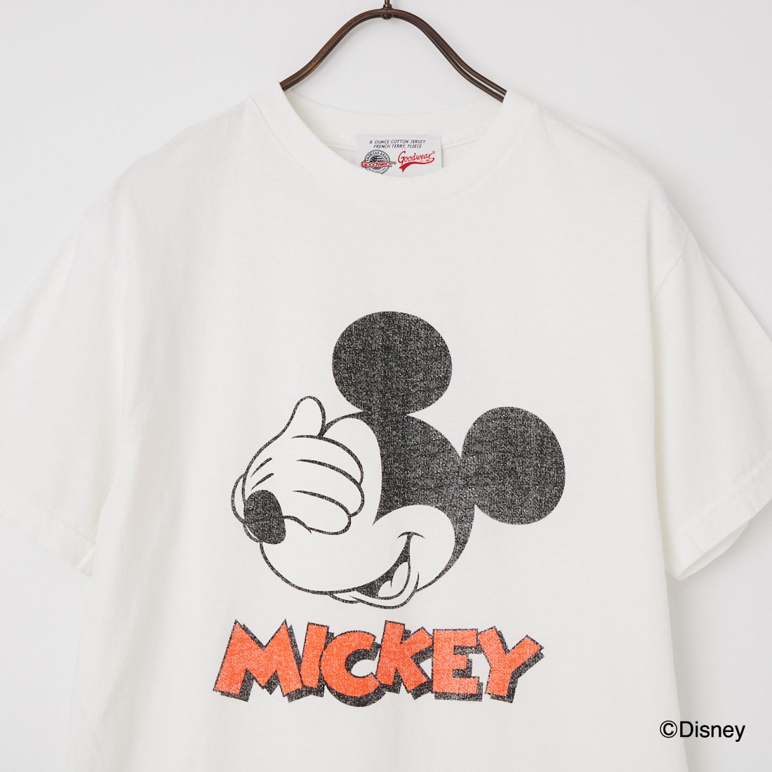 Goodwear [グッドウェア] ミッキーマウス / ショートスリーブTシャツ [GDW-LCS-261035] RED
