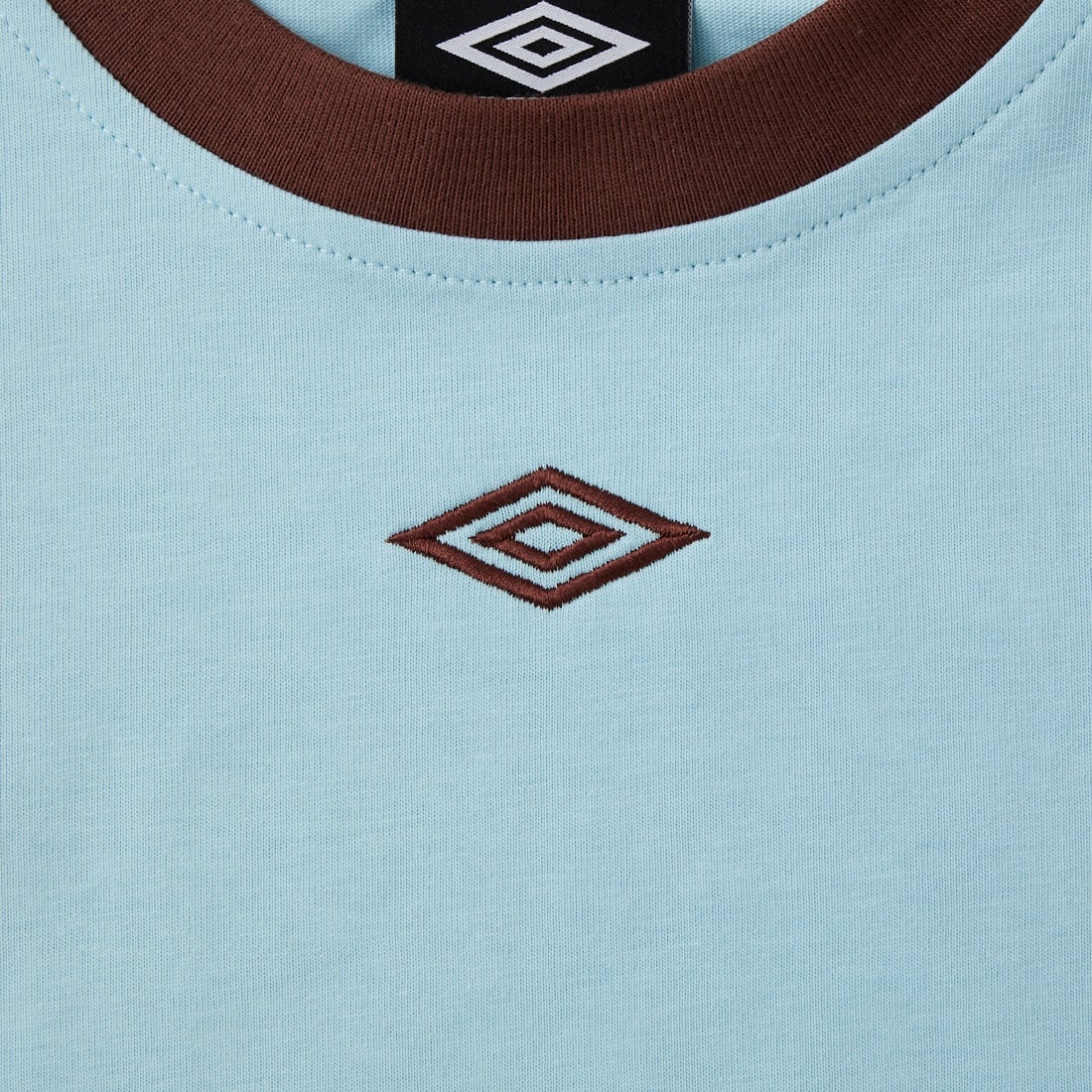 UMBRO [アンブロ] 別注 バックプリント コンパクトTシャツ [UMNK26SS-PO02-JF] BLUE