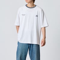 WHITE&&モデル身長：177cm 着用サイズ：L&&