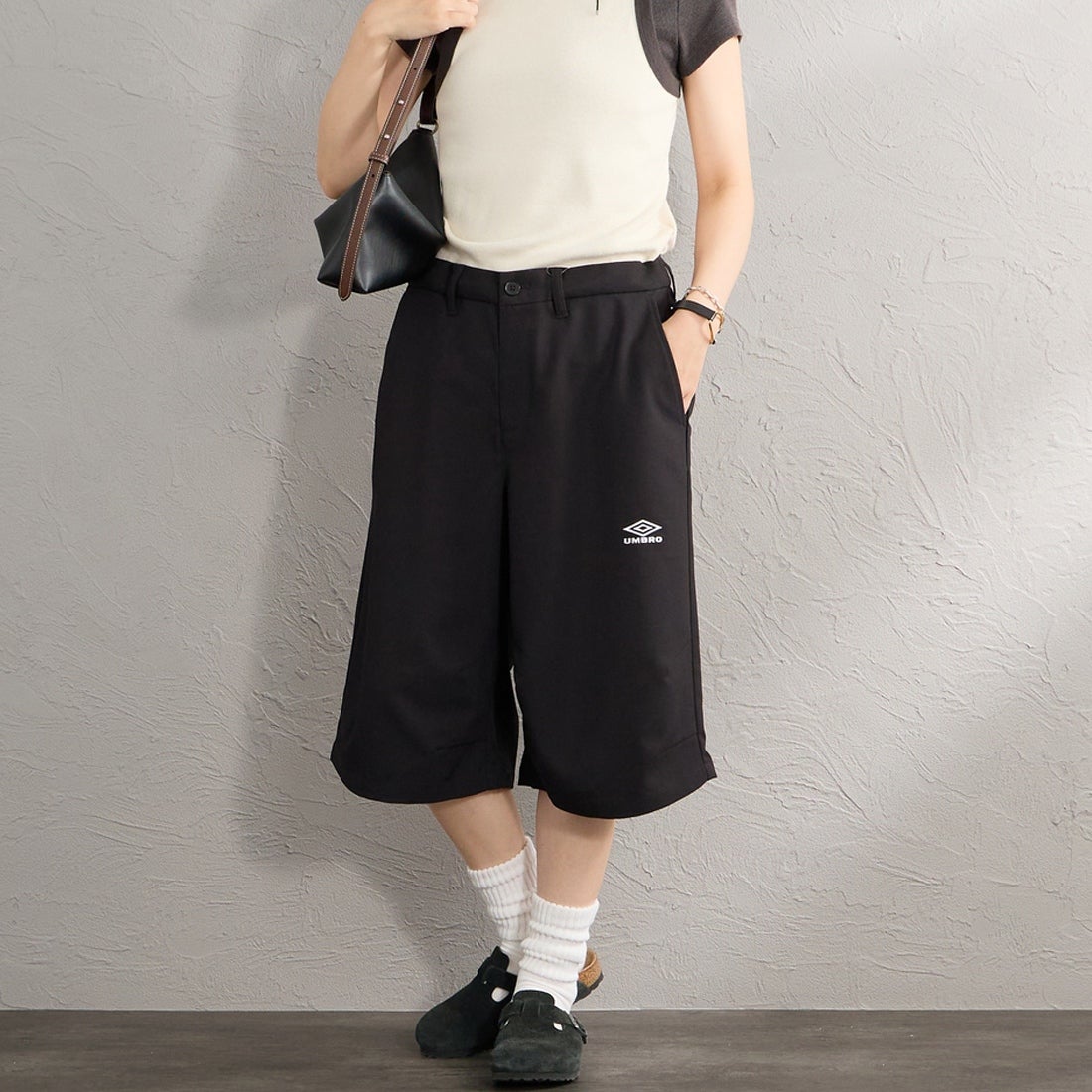 BLACK&&モデル身長：160cm 着用サイズ：S&&