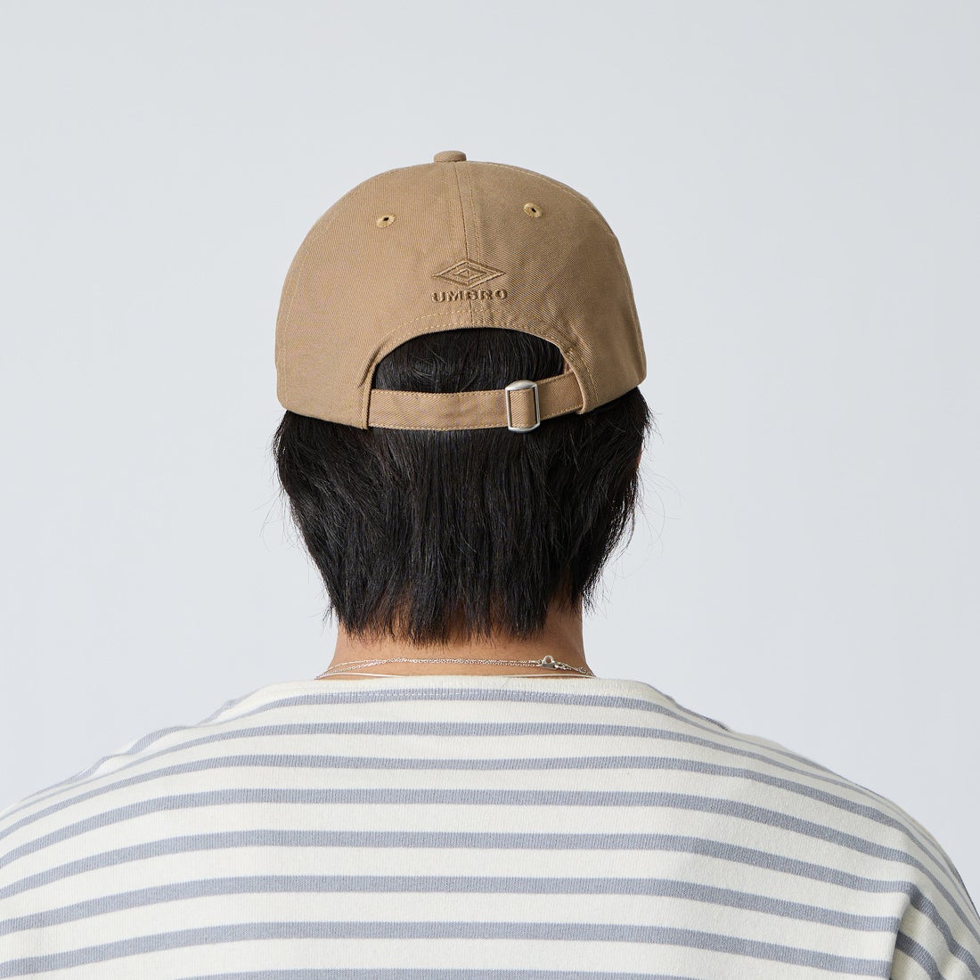 UMBRO [アンブロ] 別注 ワンポイント刺繍ロゴキャップ [SLG-05164-JF] 57 BEIGE