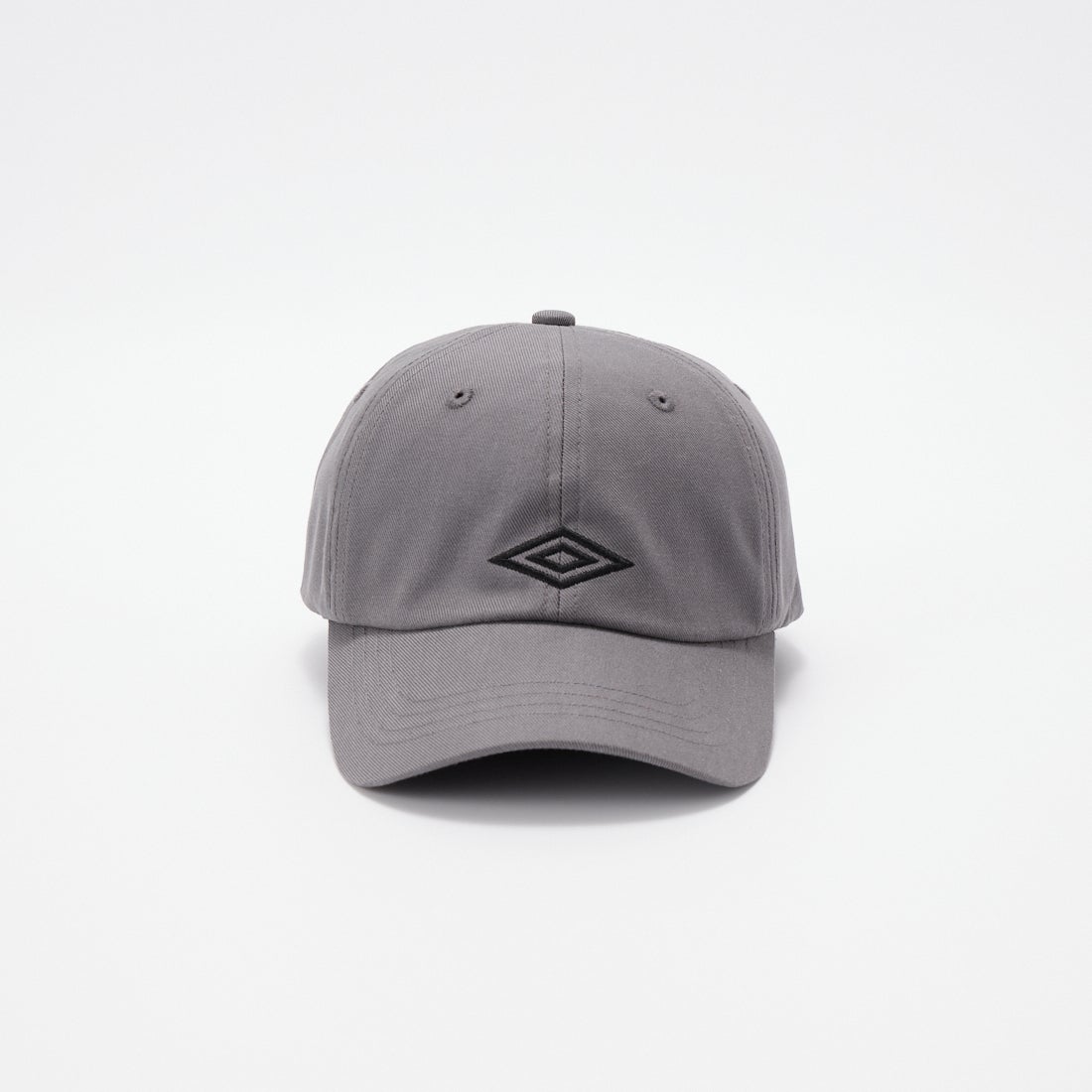 UMBRO [アンブロ] 別注 ワンポイント刺繍ロゴキャップ [SLG-05164-JF] 34 CHARCOA