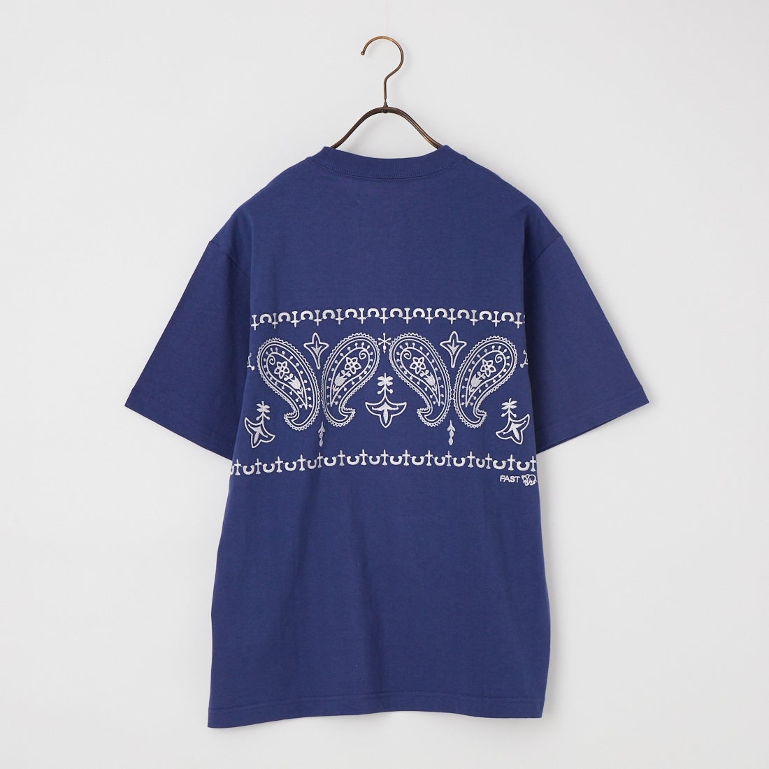 ELEPHANT [エレファント] ペイズリー柄 ショートスリーブTシャツ [EB26SS-02] NAVY