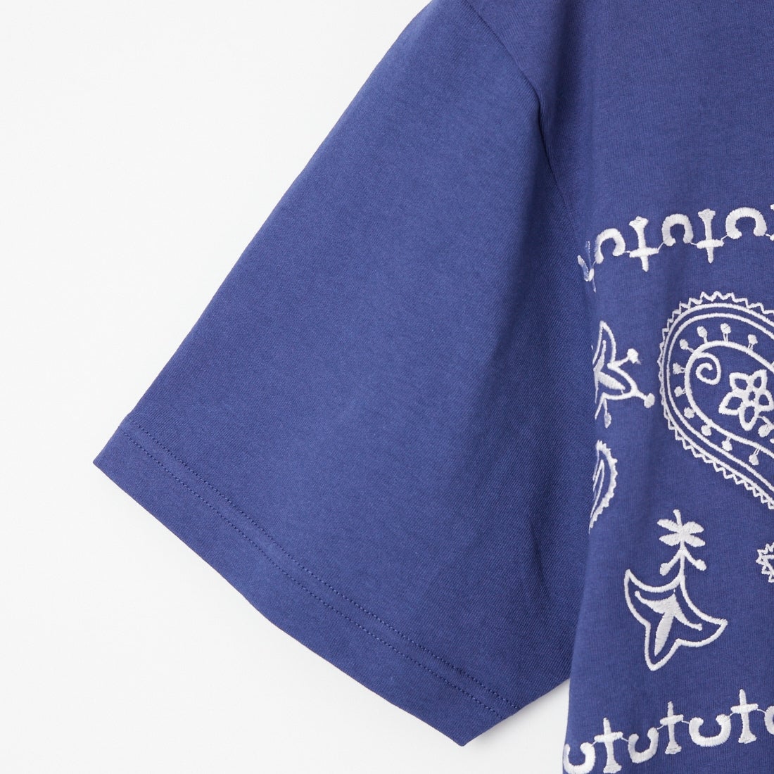ELEPHANT [エレファント] ペイズリー柄 ショートスリーブTシャツ [EB26SS-02] NAVY