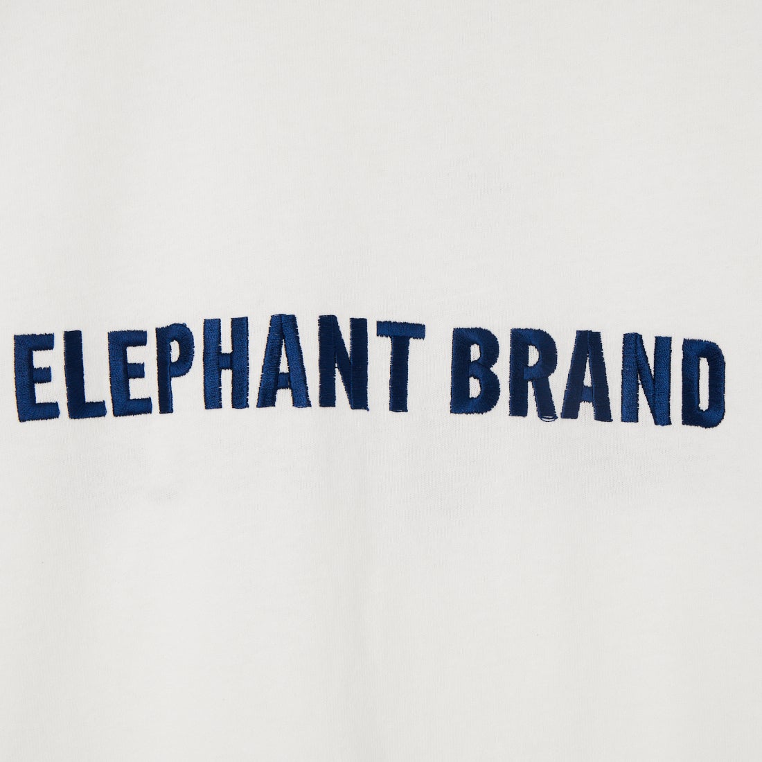 ELEPHANT [エレファント] ロゴ刺繍ショートスリーブTシャツ [EB26SS-05] WHITE