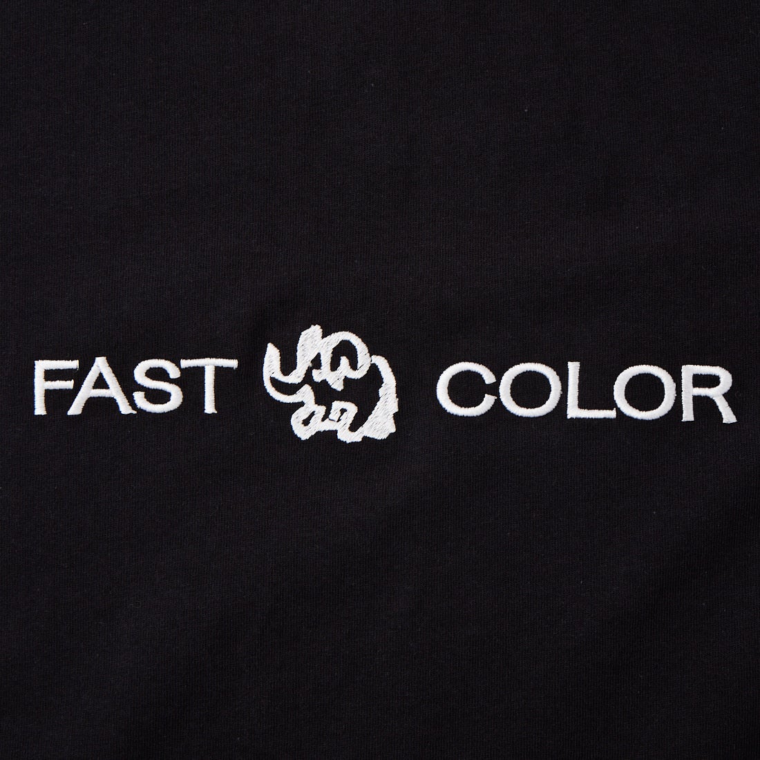 ELEPHANT [エレファント] ロゴ刺繍ショートスリーブTシャツ [EB26SS-05] BLACK