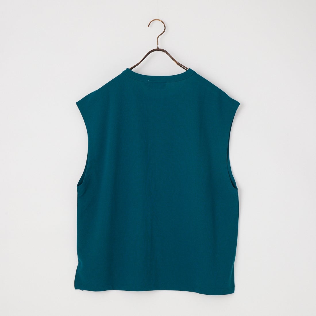 33Degrees [サーティスリーディグリーズ] 梨地ジャージノースリーブTシャツ [726401] BLUE