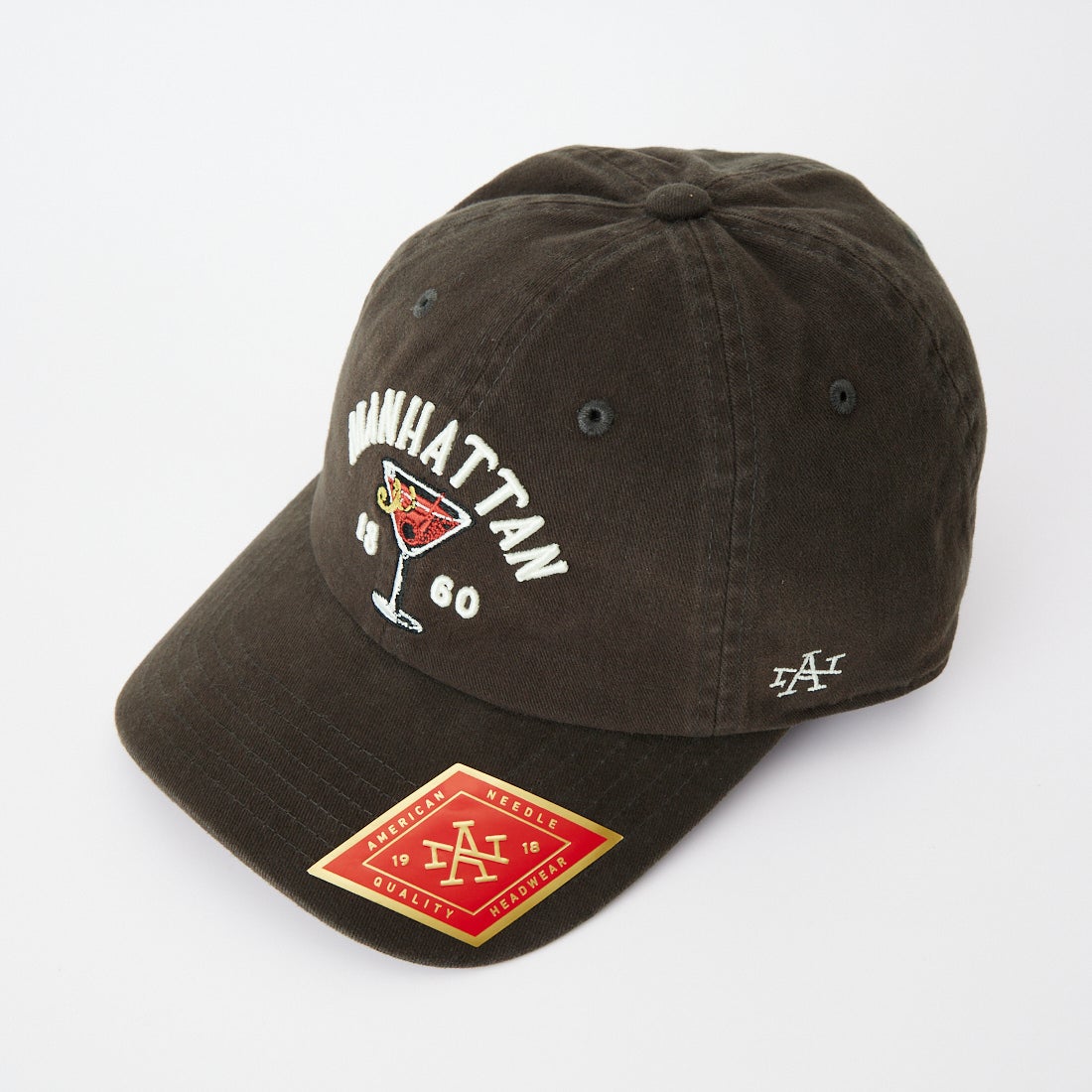 American Needle [アメリカンニードル] Manhattan アーカイブカクテルキャップ [SMU714A-MANHAT] BLACK
