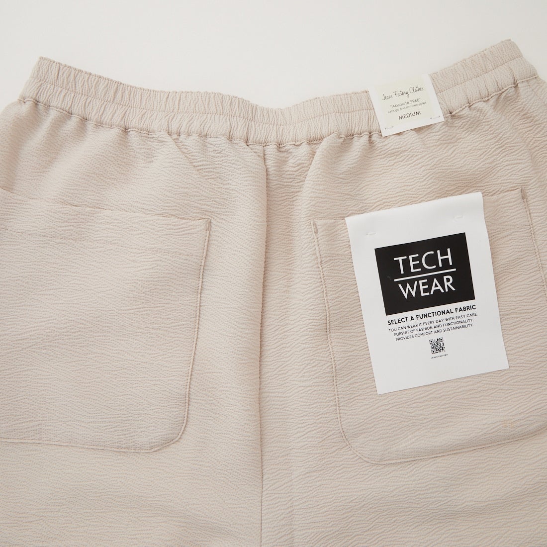 Jeans Factory Clothes [ジーンズファクトリークローズ] テックサッカーショートパンツ [EPC-63501] 1 Lｸﾞﾚｰ